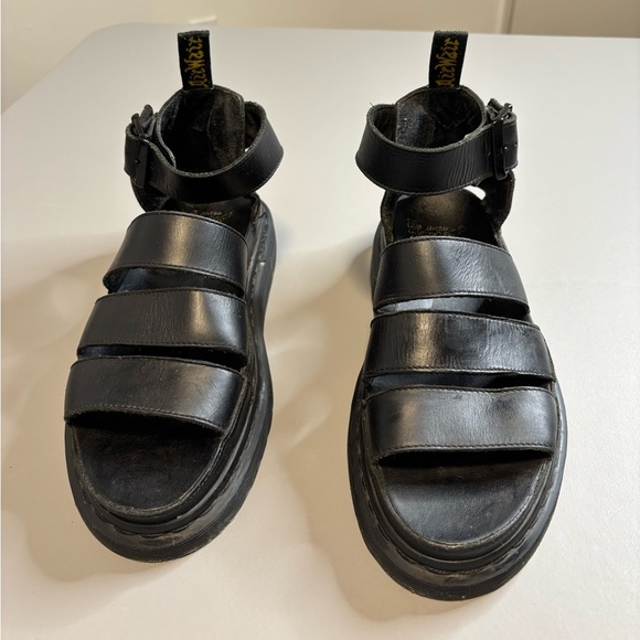 Dr Martens Clarissa II Sandals black woman’s size 8 - Picture 4 of 9